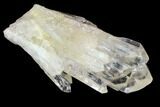 Quartz Crystal Cluster - Lwena, Congo #128407-2